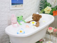 お風呂のようす