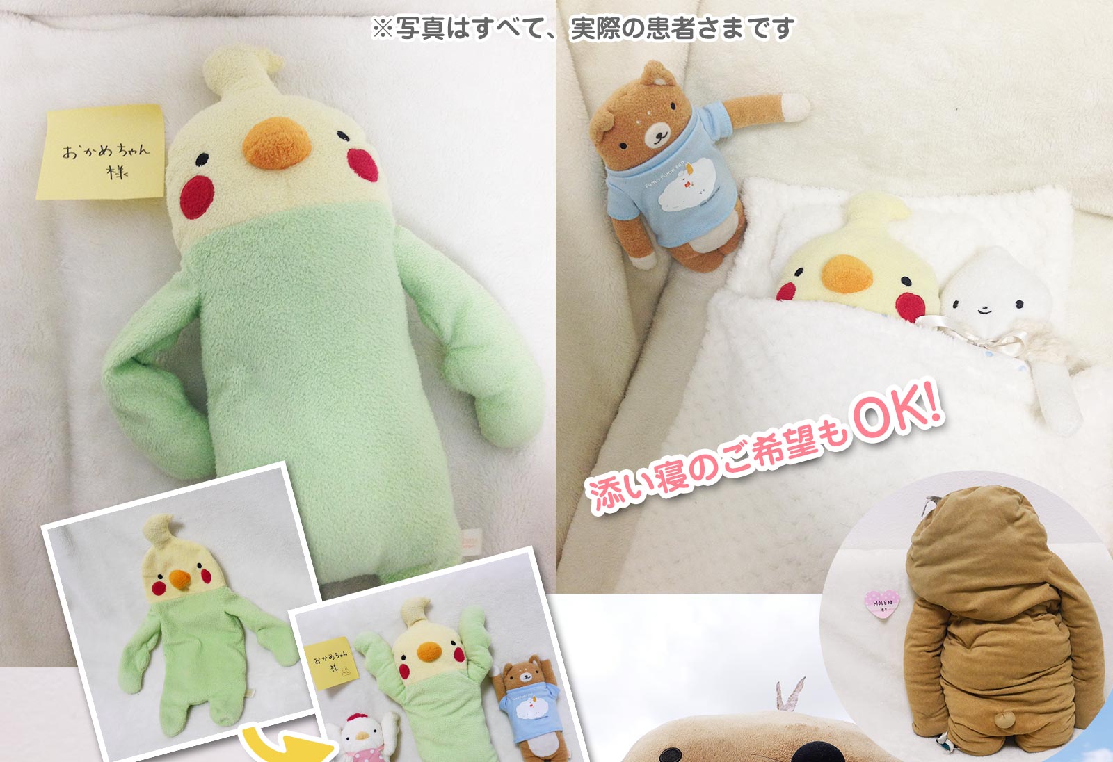 患者さまのようす　ビフォー・アフター