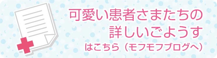 可愛い患者さまたちの詳しいごようすはこちら