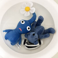 フェリックスさん、くまさん、小さいくまさん、青ピクミンさん