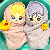 しゃあちゃん、がるまちゃん