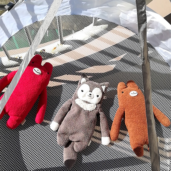 コルフさん・アカパさん・チョコパさん