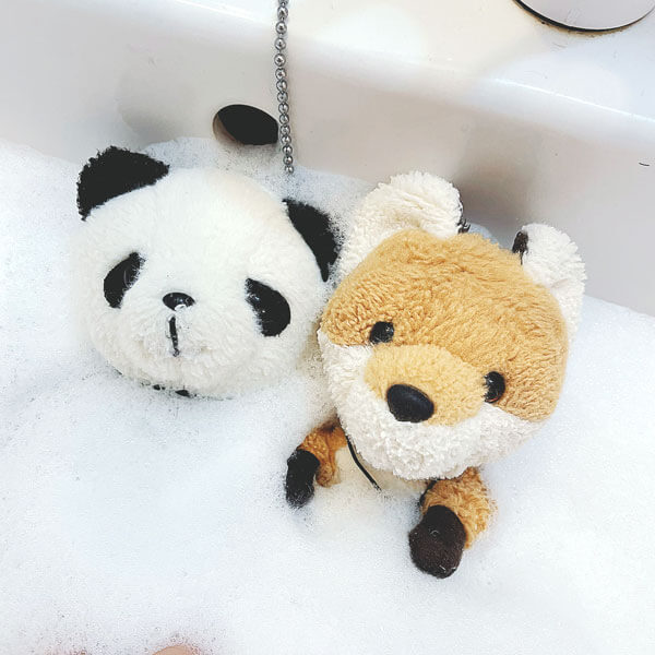 パンダの銀さん・キツネのぽってさん