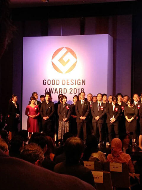 「2018年度グッドデザイン賞ベスト100」を受賞しました